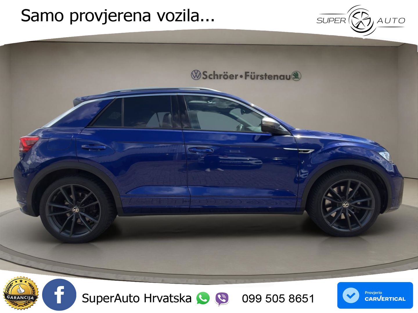 Volkswagen T-Roc I R 2.0 TSI (300 KS) OPF 4M DSG LED+GR SJED+ACC
