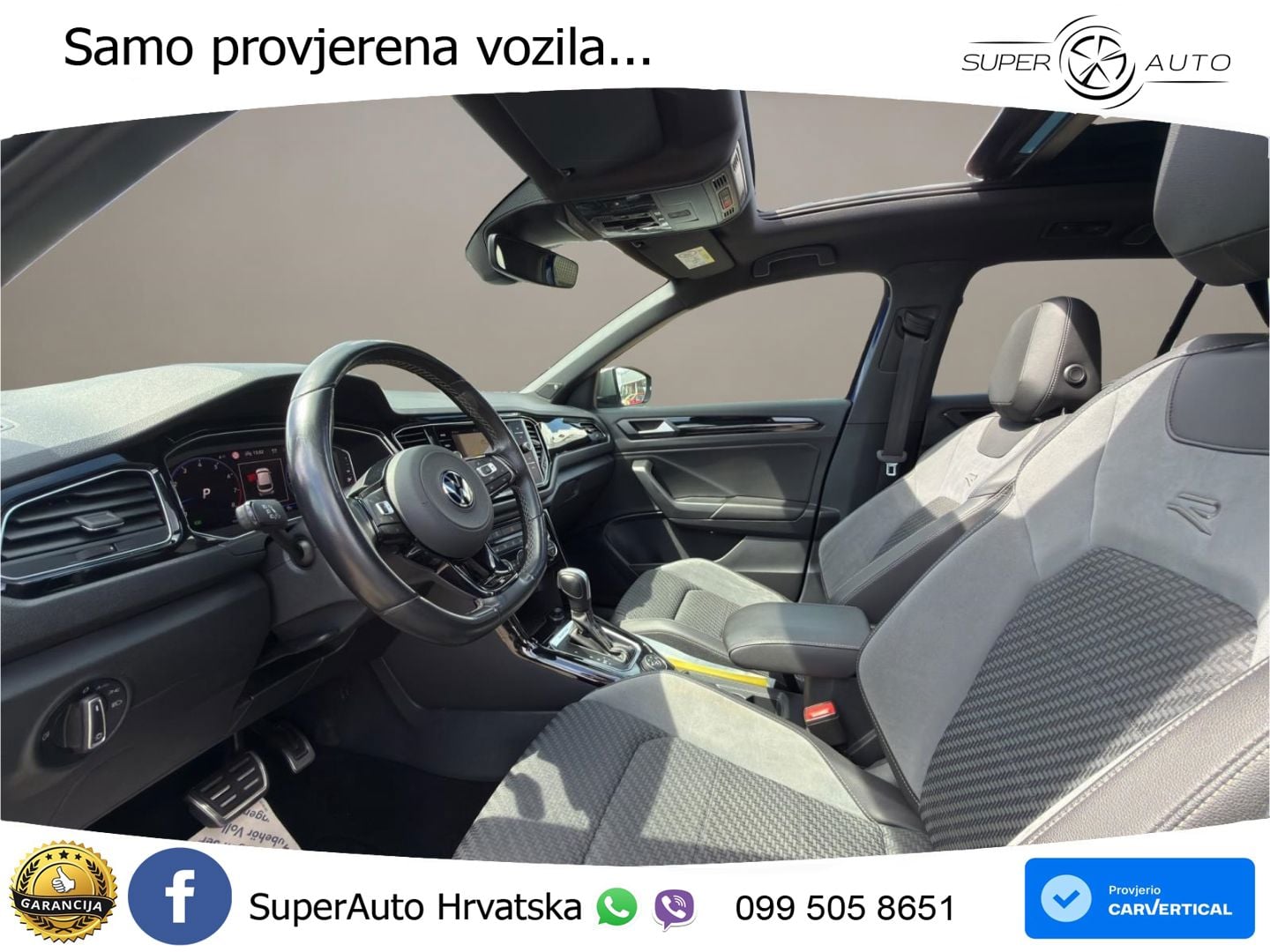 Volkswagen T-Roc I R 2.0 TSI (300 KS) OPF 4M DSG LED+GR SJED+ACC