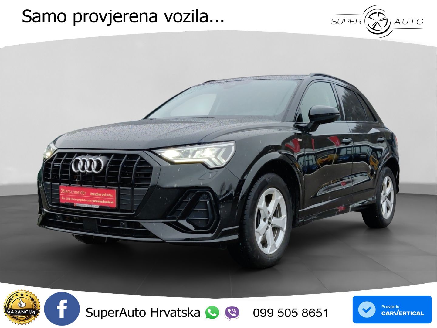 Audi Q3 40 TDI (200 KS) quattro S tronic LED+GR SJED+ACC