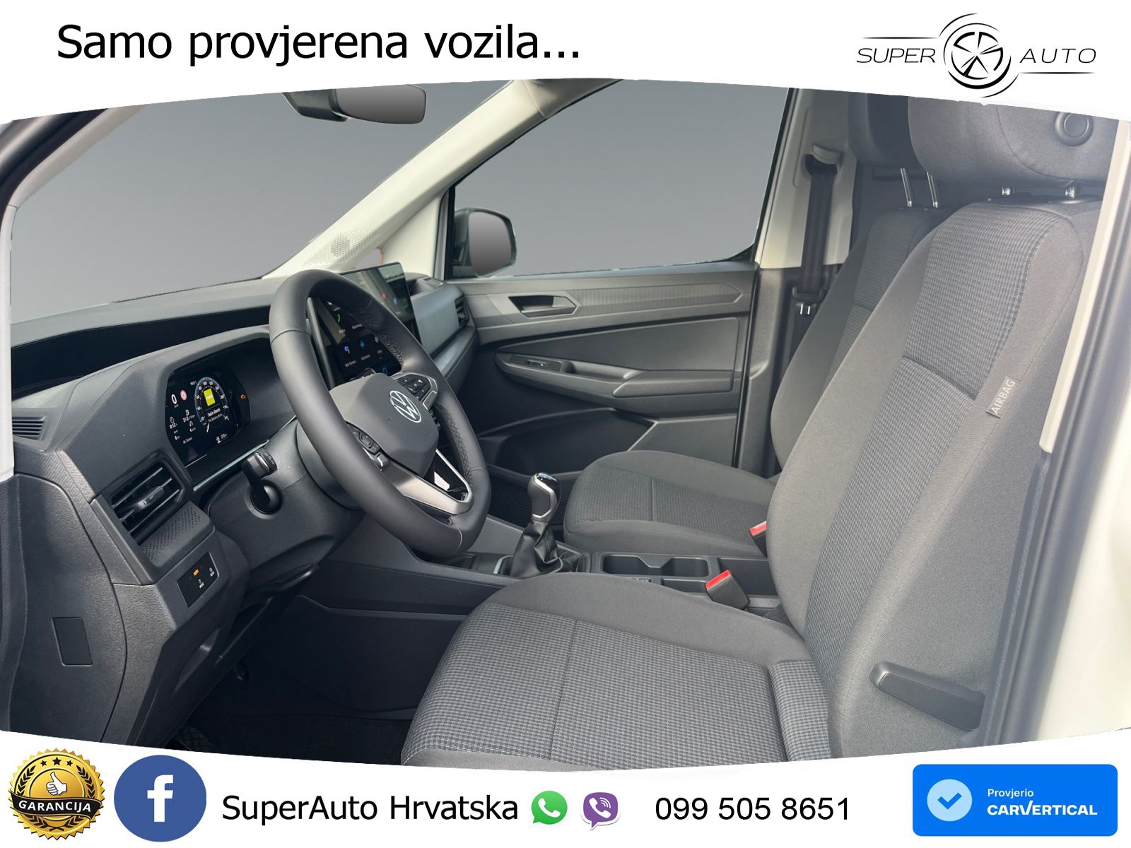 Volkswagen Caddy Cargo 2.0 TDI EPH+ App Klima GZ 5JGarantie 102 KS