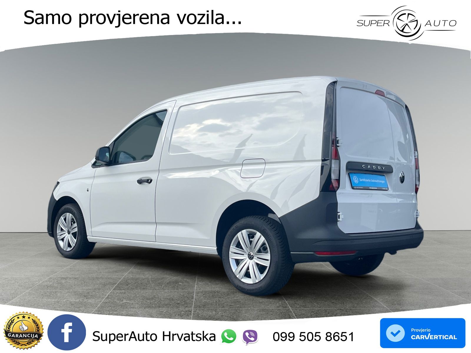 Volkswagen Caddy Cargo 2.0 TDI EPH+ App Klima GZ 5JGarantie 102 KS