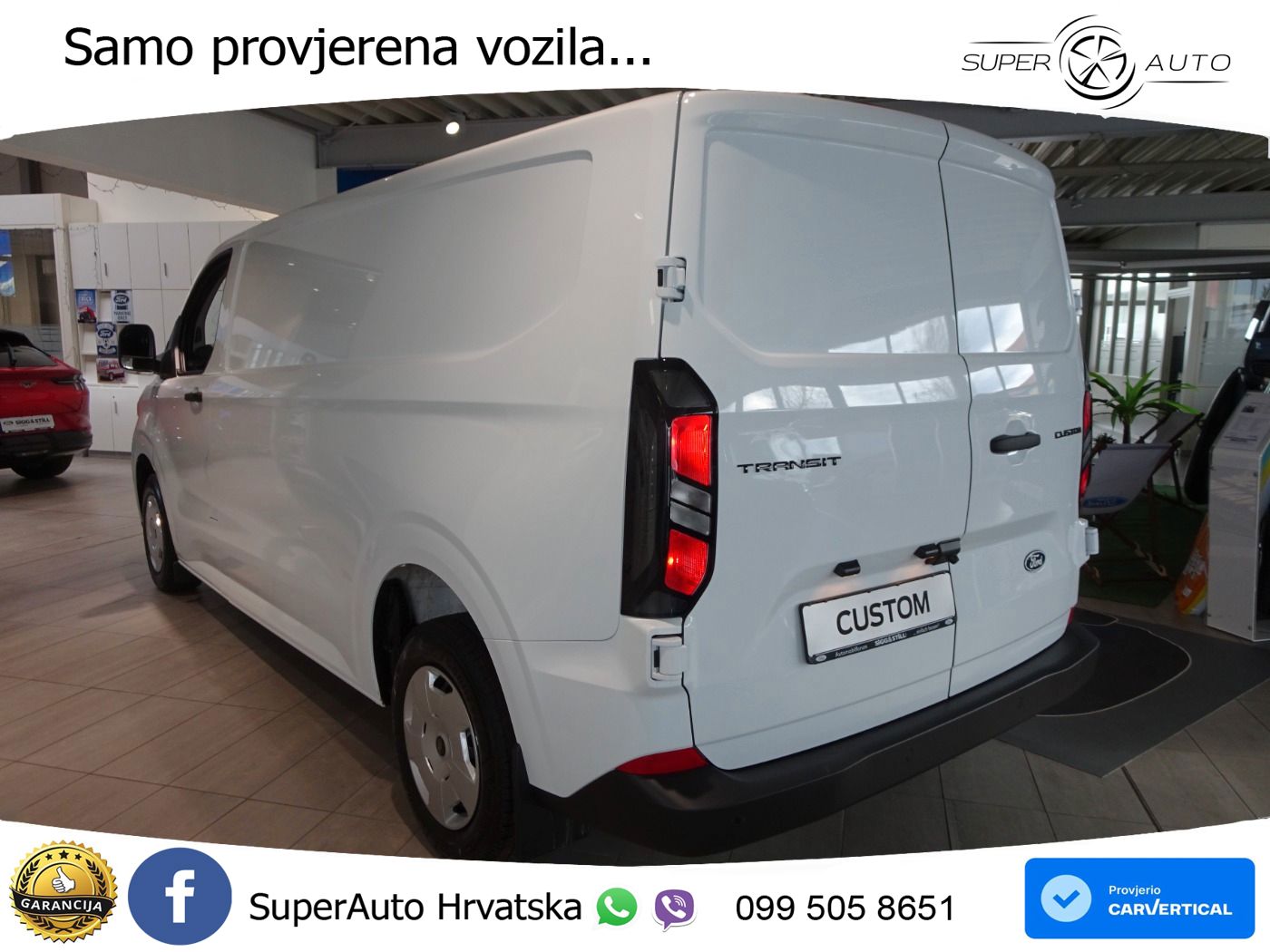 Ford Transit Custom Kasten Trend 320 L2 Aut. HANDWERK 170 KS