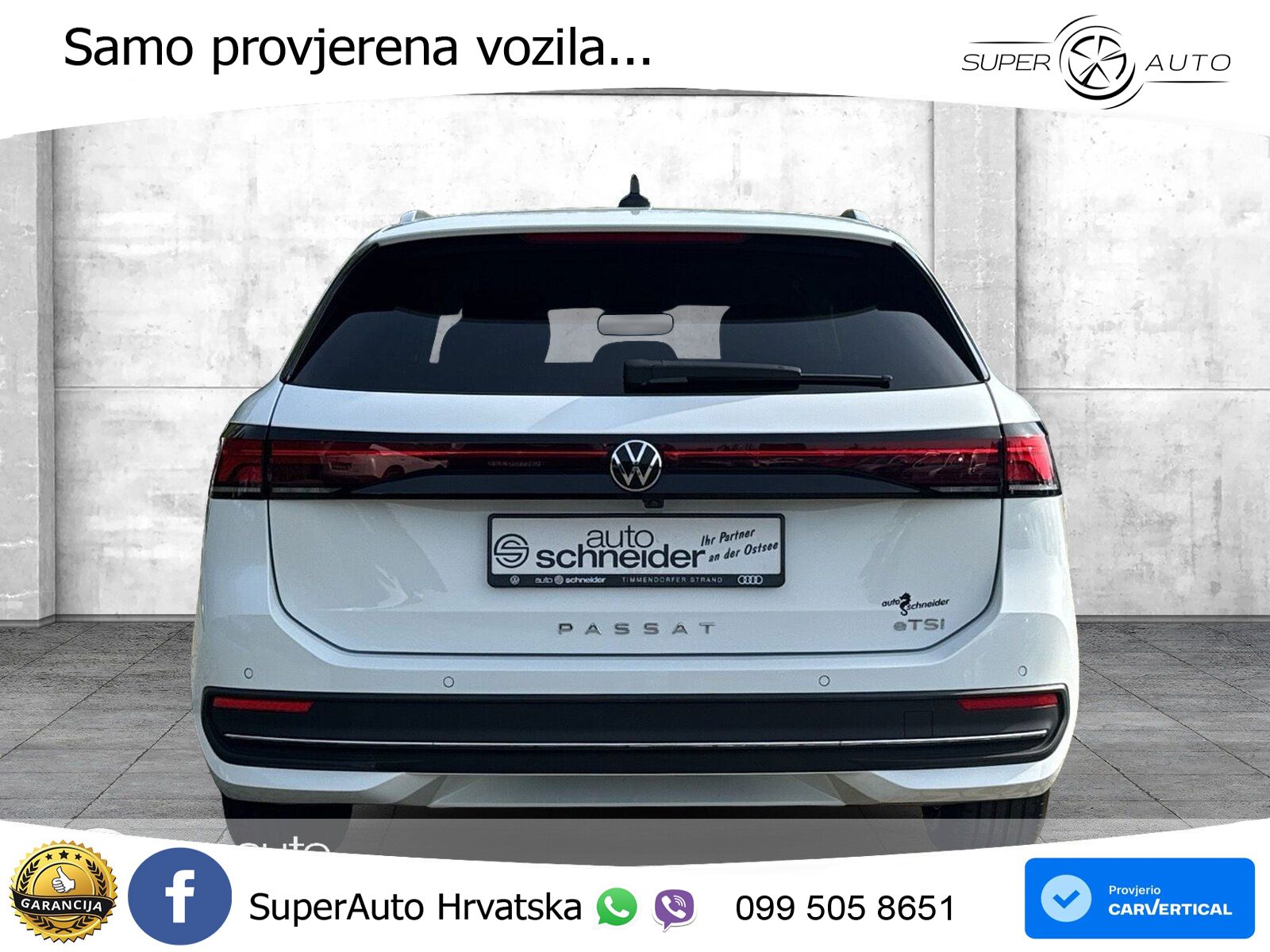 Volkswagen Passat Variant 1.5 eTSI (150 KS) DSG Business LED+GR SJED+ACC