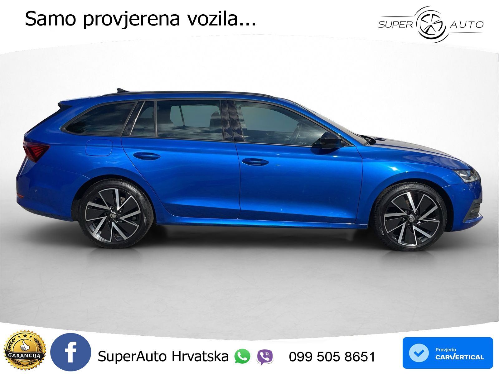 Škoda Octavia Combi 2.0 TDI (150 KS) DSG LED+GR SJED+ACC