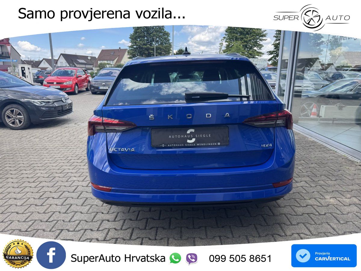 Škoda Octavia Combi 2.0 TDI (150 KS) 4x4 DSG