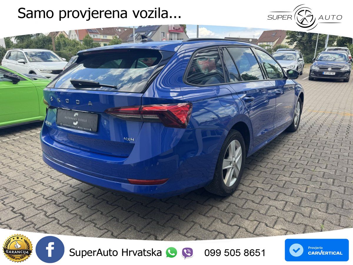Škoda Octavia Combi 2.0 TDI (150 KS) 4x4 DSG