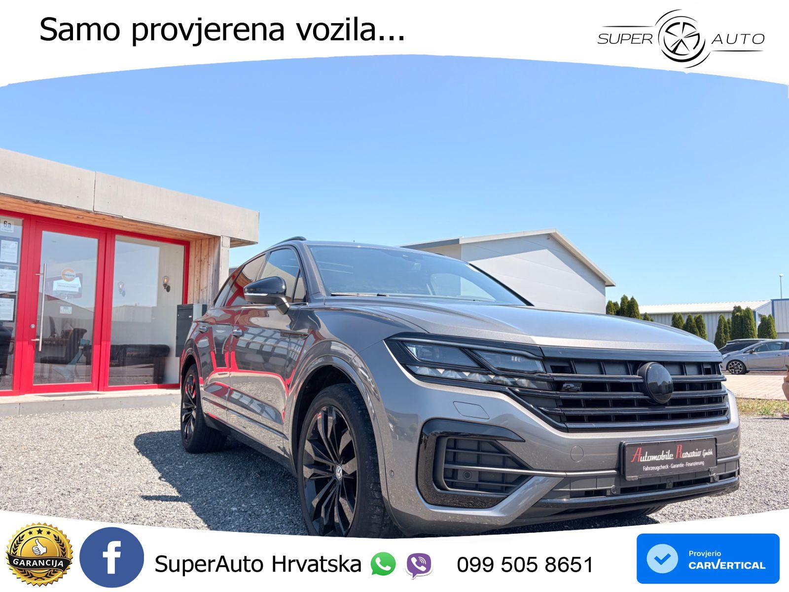 Volkswagen Touareg 3.0 V6 TDI (286 KS) 4MOTION Tiptronic R-Line LED+GR SJED+ACC