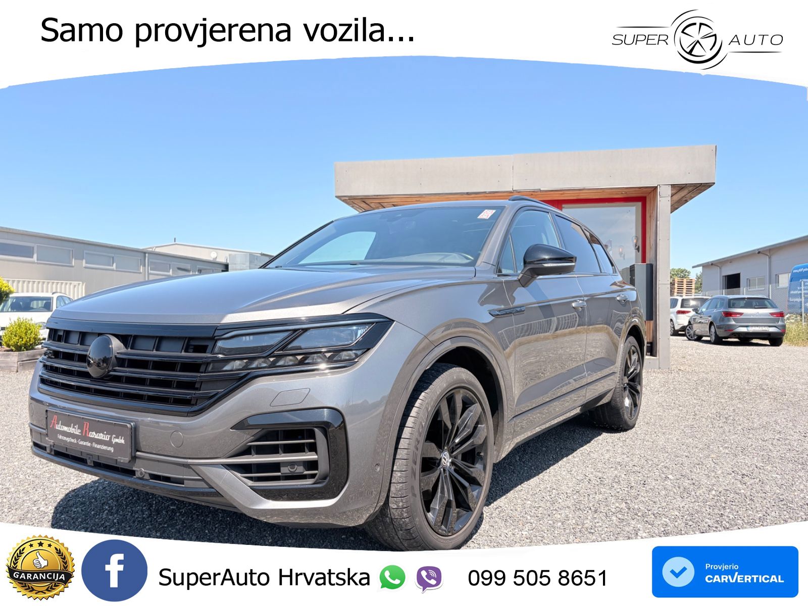 Volkswagen Touareg 3.0 V6 TDI (286 KS) 4MOTION Tiptronic R-Line LED+GR SJED+ACC