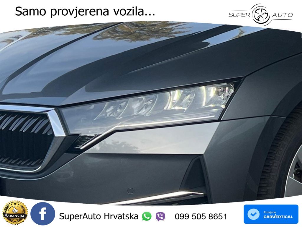 Škoda Octavia Combi 2.0 TDI (150 KS) DSG LED+GR SJED+ACC
