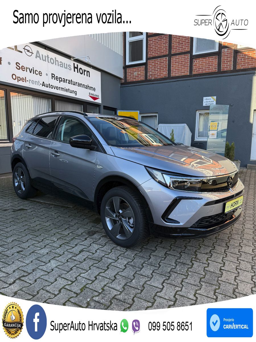 Opel Grandland 1.2i Turbo (130 KS) Automatic GS LED+GR SJED+ACC