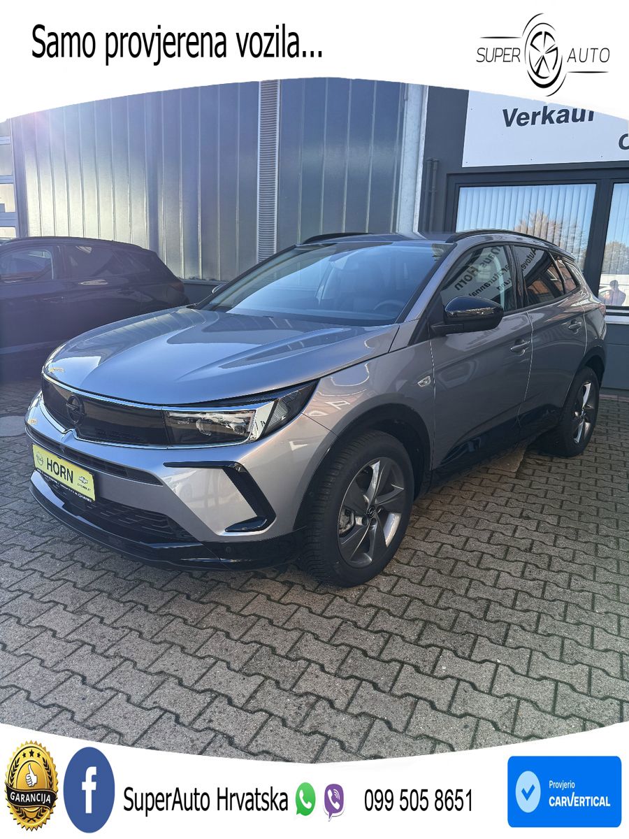 Opel Grandland 1.2i Turbo (130 KS) Automatic GS LED+GR SJED+ACC