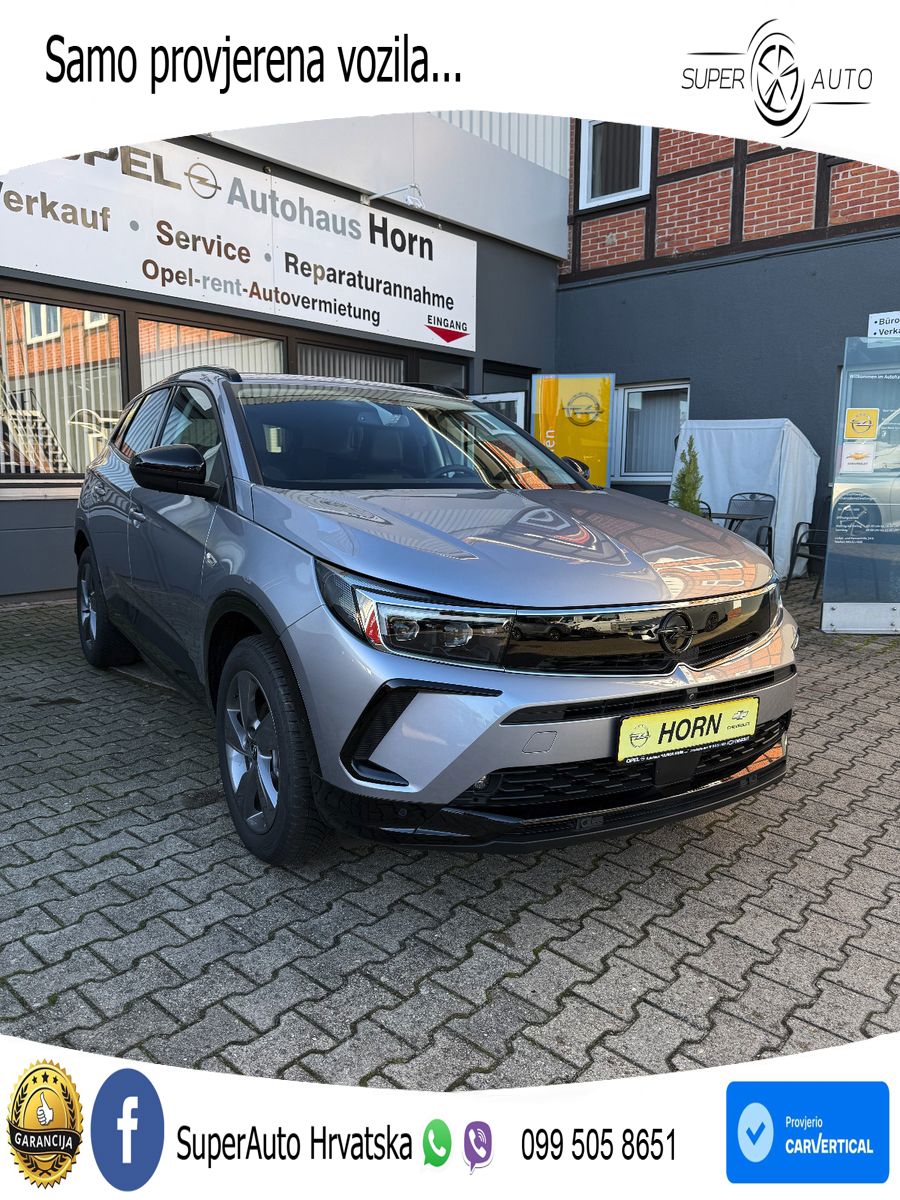 Opel Grandland 1.2i Turbo (130 KS) Automatic GS LED+GR SJED+ACC