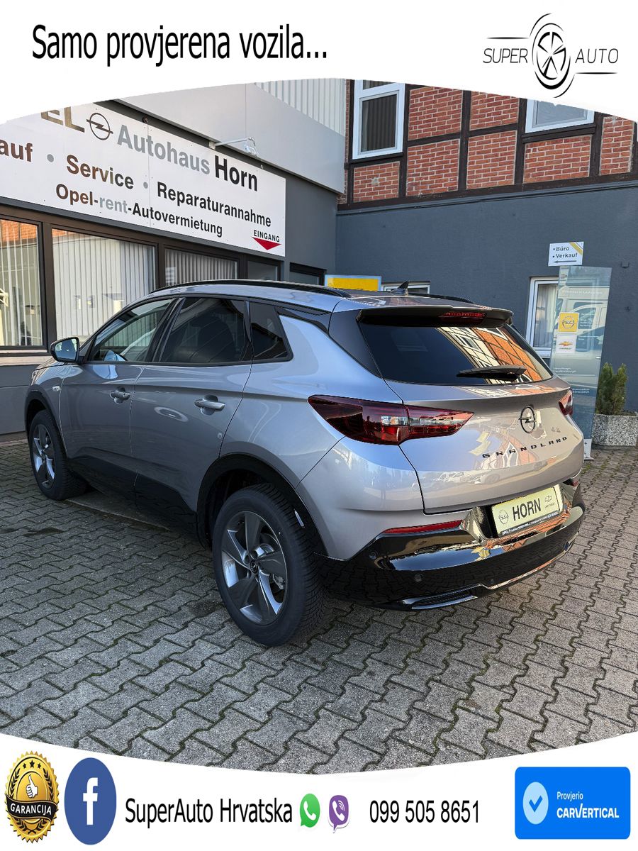 Opel Grandland 1.2i Turbo (130 KS) Automatic GS LED+GR SJED+ACC