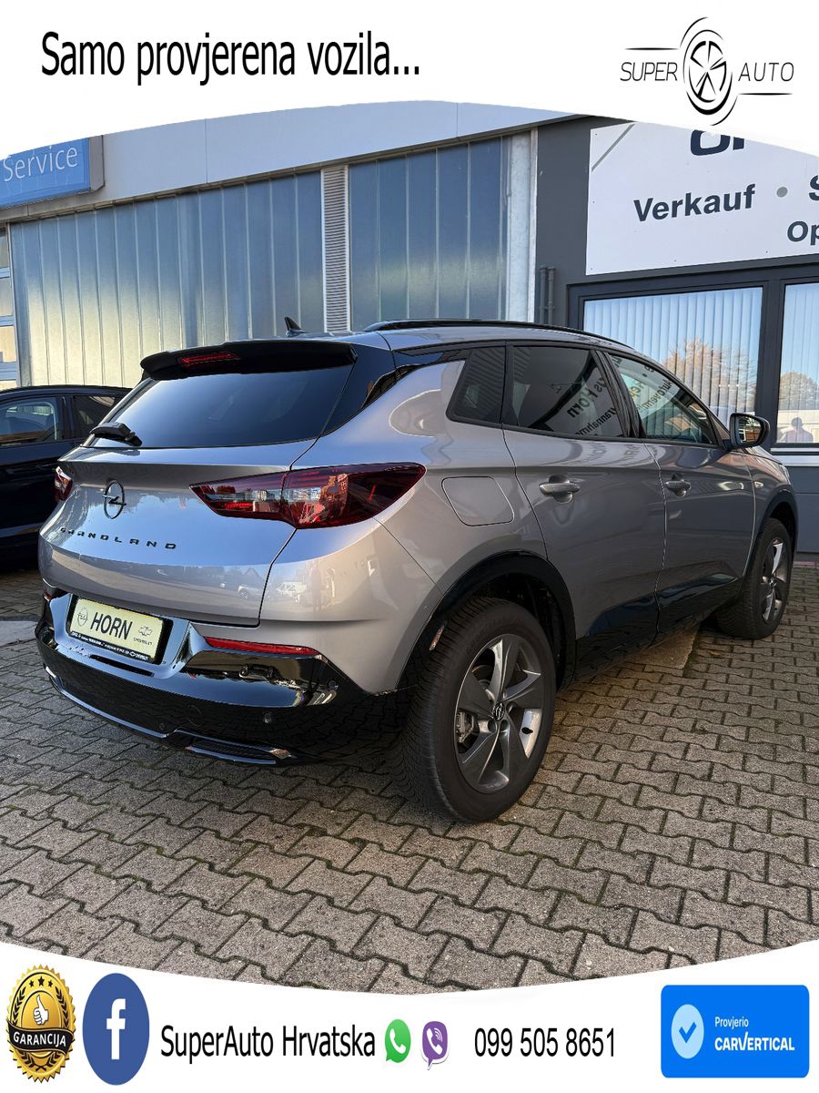 Opel Grandland 1.2i Turbo (130 KS) Automatic GS LED+GR SJED+ACC