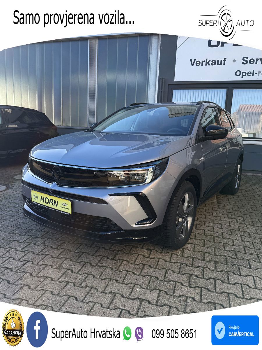 Opel Grandland 1.2i Turbo (130 KS) Automatic GS LED+GR SJED+ACC