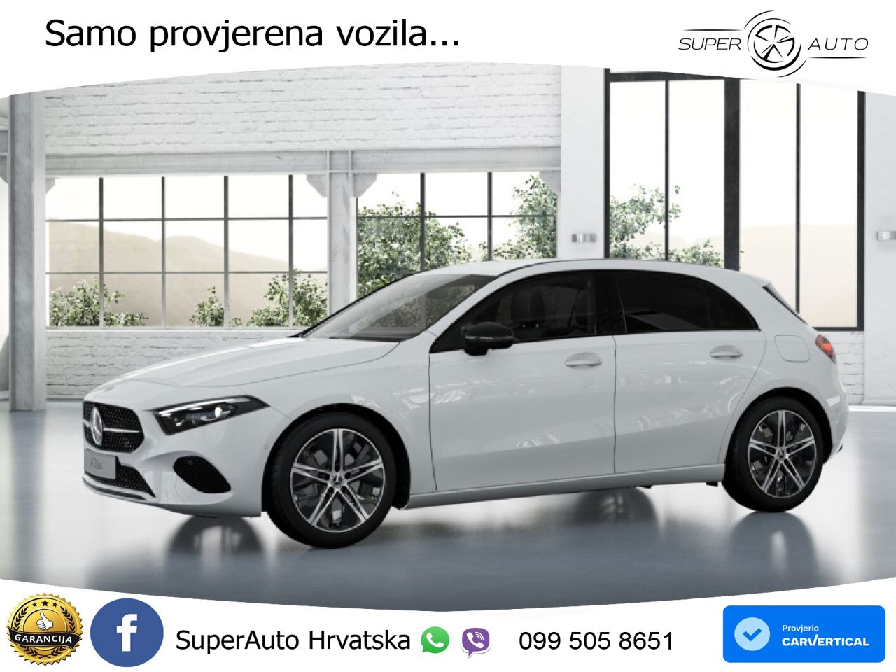 Mercedes-Benz A 200 7G-DCT LED+GR SJED+ACC