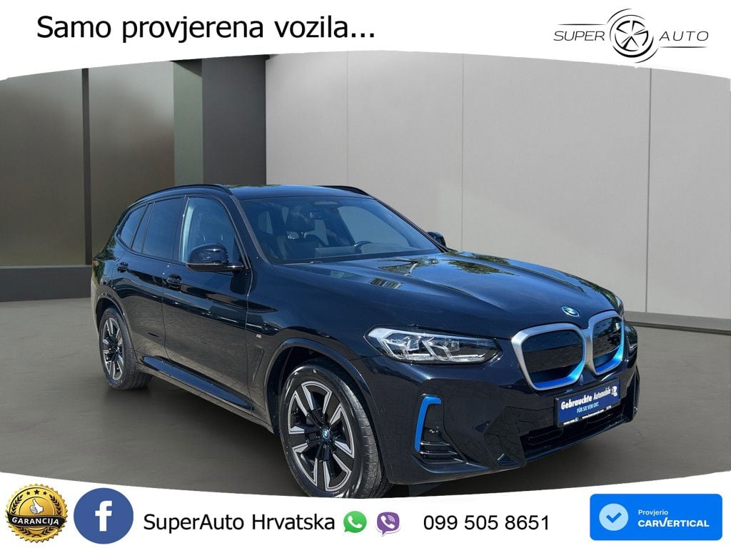 BMW iX3 80 kWh (286 KS) M Sport LED+GR SJED+ACC
