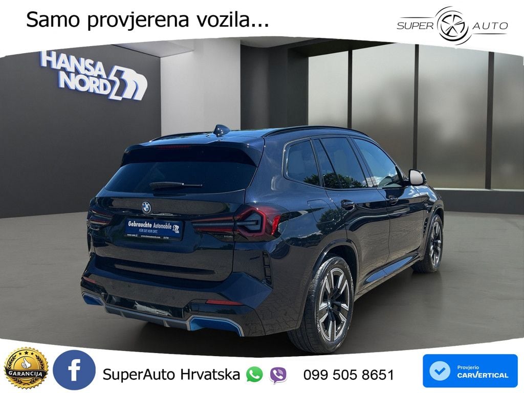 BMW iX3 80 kWh (286 KS) M Sport LED+GR SJED+ACC