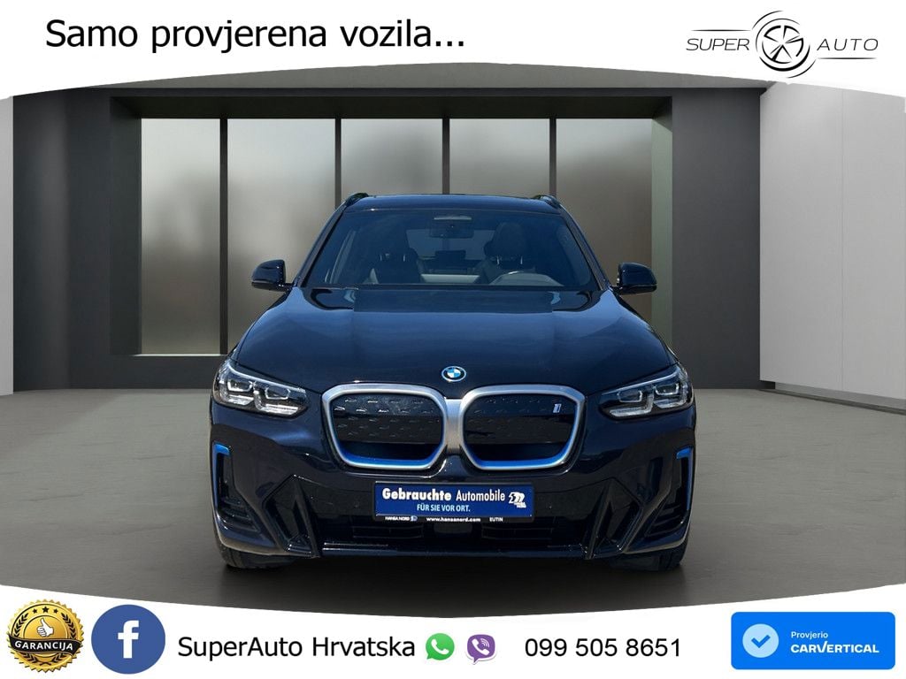 BMW iX3 80 kWh (286 KS) M Sport LED+GR SJED+ACC
