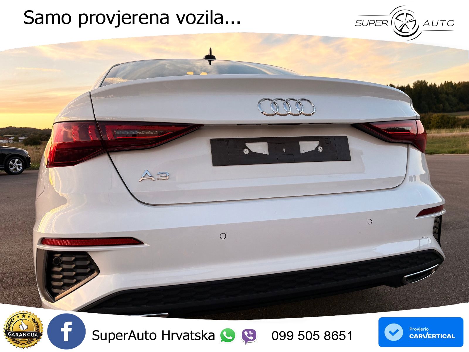 Audi A3 Limuzina 30 TDI (116 KS) S line LED+GR SJED+ACC
