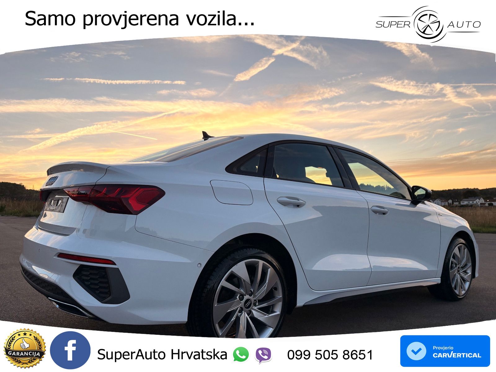 Audi A3 Limuzina 30 TDI (116 KS) S line LED+GR SJED+ACC