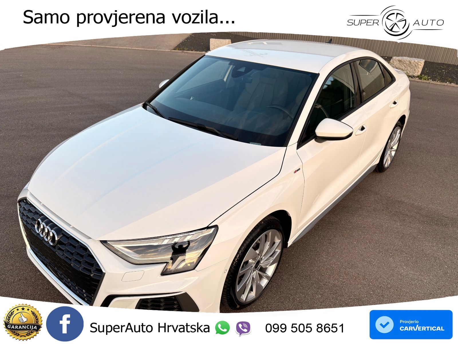 Audi A3 Limuzina 30 TDI (116 KS) S line LED+GR SJED+ACC