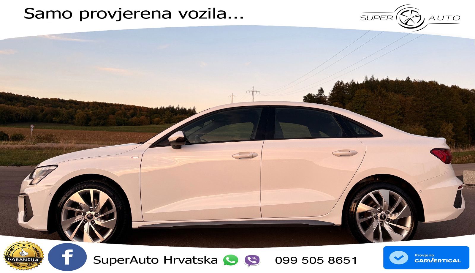 Audi A3 Limuzina 30 TDI (116 KS) S line LED+GR SJED+ACC