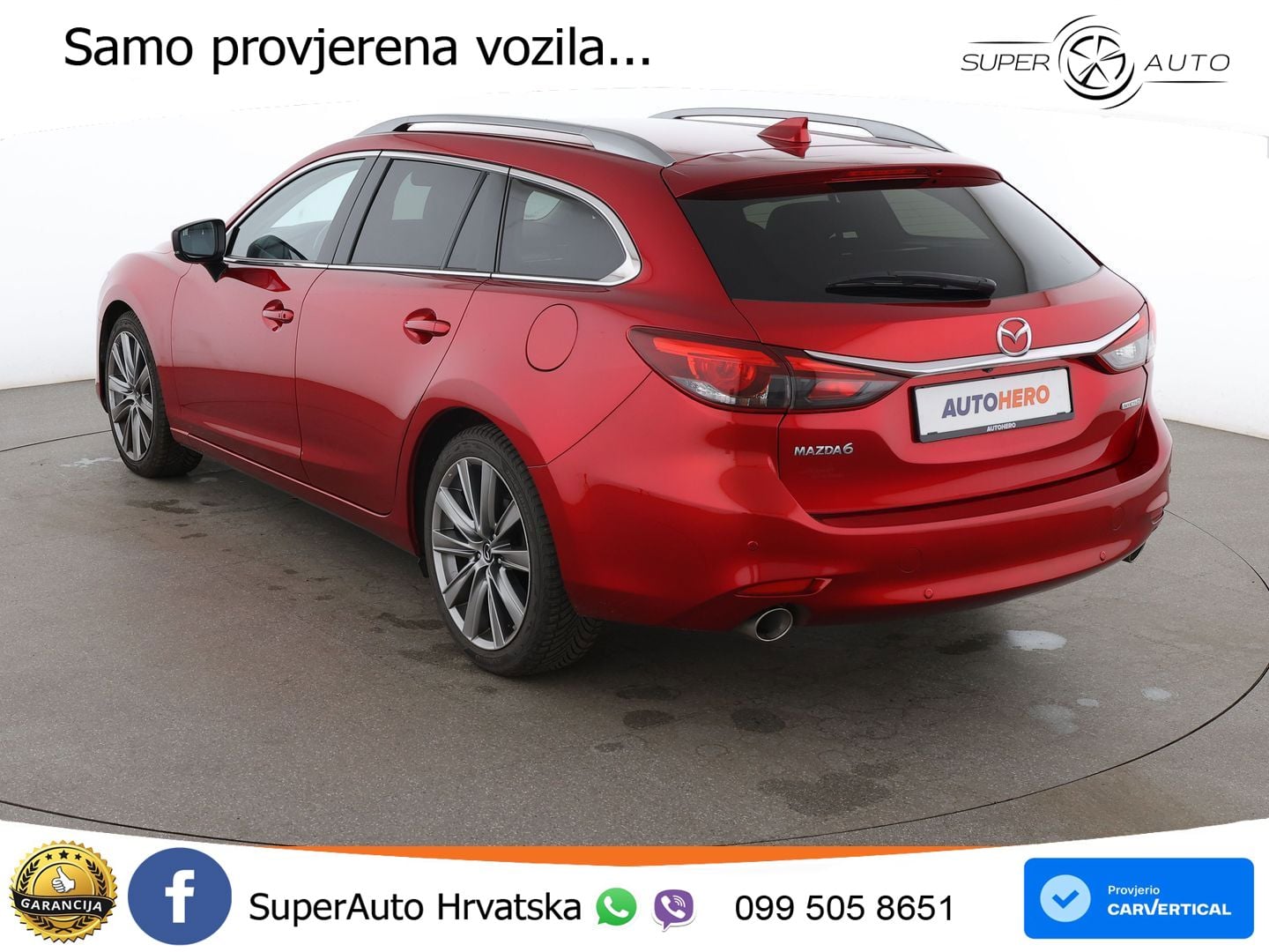 Mazda 6 Sport Combi 2.2 SKYACTIV-D (184 KS) SKYACTIV-Drive LED+GR SJED+ACC