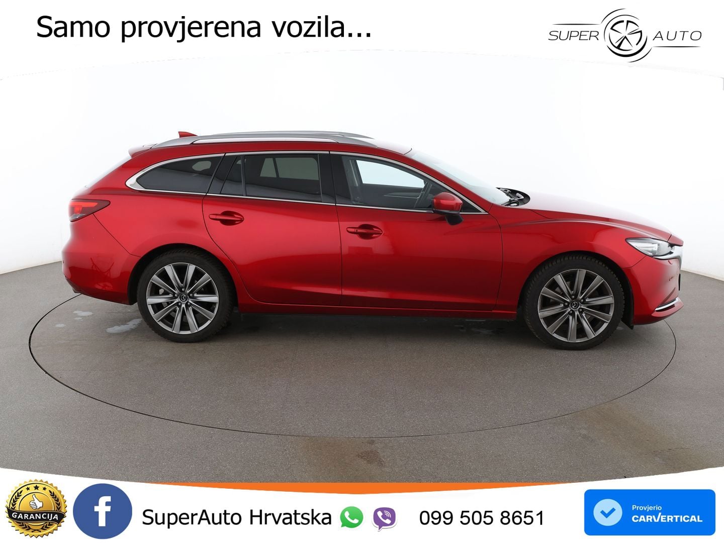 Mazda 6 Sport Combi 2.2 SKYACTIV-D (184 KS) SKYACTIV-Drive LED+GR SJED+ACC
