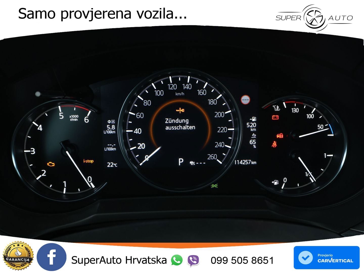Mazda 6 Sport Combi 2.2 SKYACTIV-D (184 KS) SKYACTIV-Drive LED+GR SJED+ACC