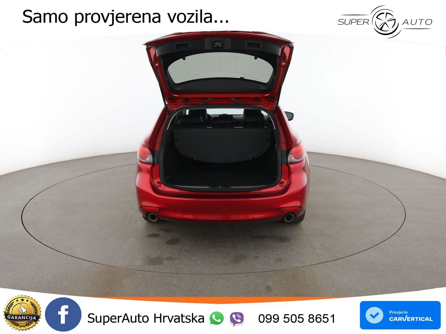 Mazda 6 Sport Combi 2.2 SKYACTIV-D (184 KS) SKYACTIV-Drive LED+GR SJED+ACC