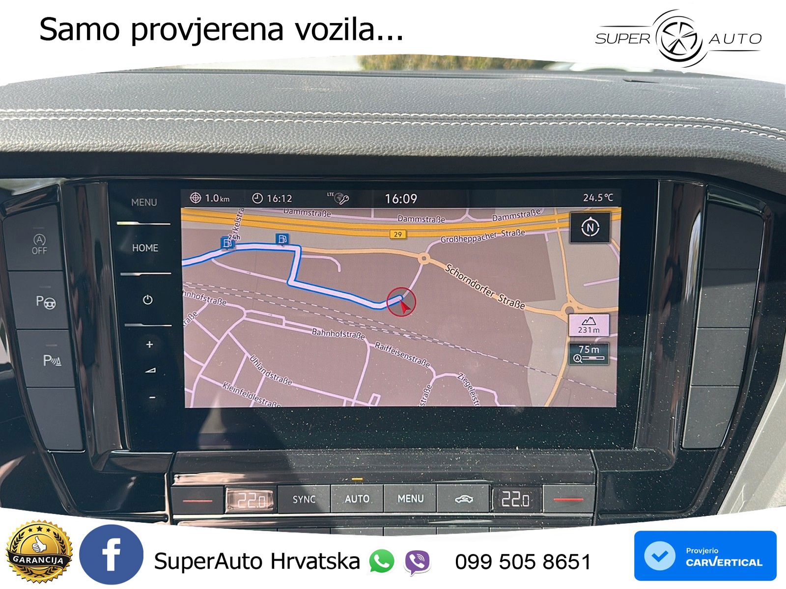 Volkswagen Touareg 3.0 V6 TDI (231 KS) 4MOTION Tiptronic ZRAČNI+ACC+GR SJED+KAM