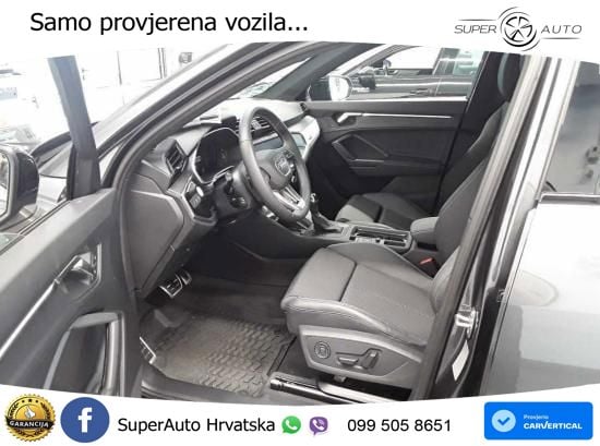 Audi Q3 Sportback 45 TFSI (245 KS) quattro S tronic 2x S line ACC+GR SJED+360+PANO