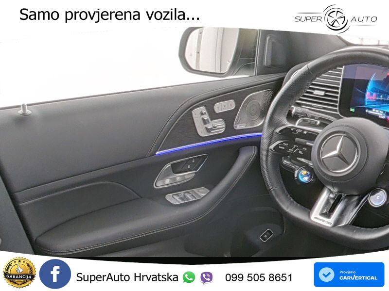 Mercedes AMG GLE 53 (435 KS) EQ Boost 4MATIC+ AMG SPEEDSHIFT TCT 9G ACC+HEAD+GR SJED+360+PANO