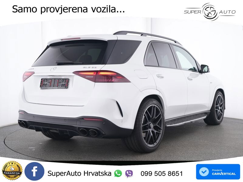 Mercedes AMG GLE 53 (435 KS) EQ Boost 4MATIC+ AMG SPEEDSHIFT TCT 9G ACC+HEAD+GR SJED+360+PANO