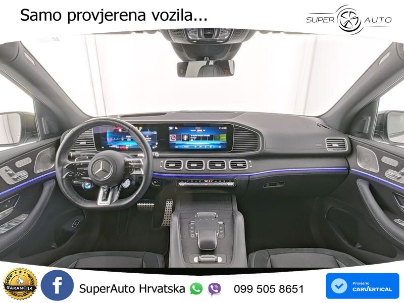 Mercedes AMG GLE 53 (435 KS) EQ Boost 4MATIC+ AMG SPEEDSHIFT TCT 9G ACC+HEAD+GR SJED+360+PANO
