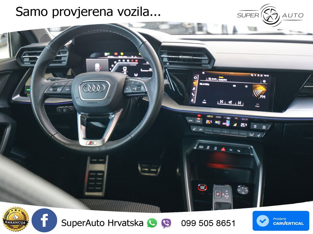 Audi S3 2.0 TFSI (310 KS) quattro S tronic LED+GR SJED+ACC