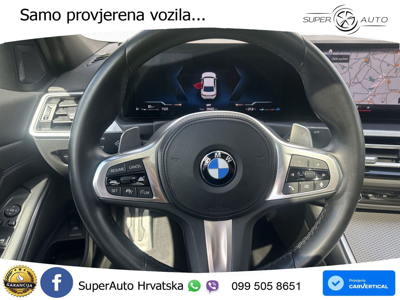 BMW 320i (184 KS) Steptronic M Sport LED+GR SJED+ACC