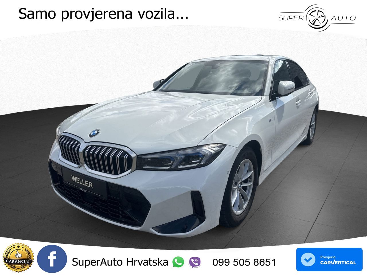 BMW 320i (184 KS) Steptronic M Sport LED+GR SJED+ACC