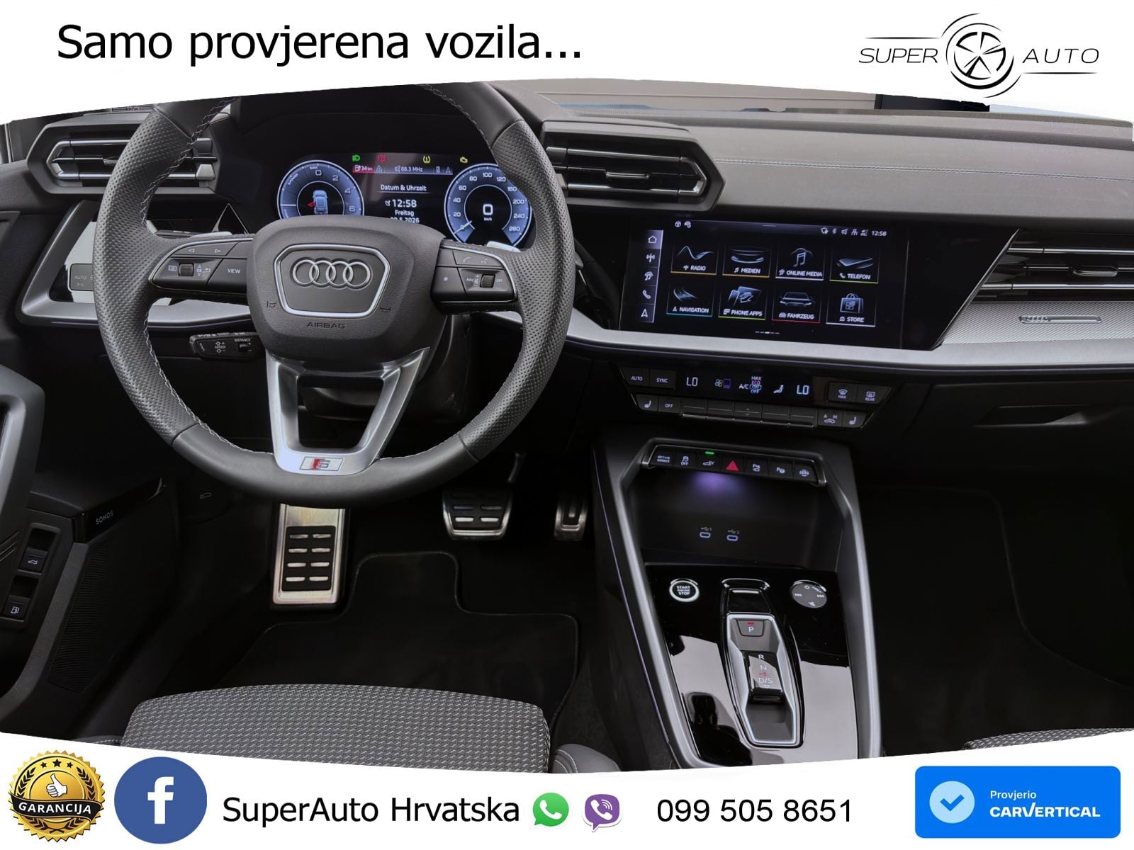 Audi A3 allstreet 40 TFSIe (204 KS) S tronic S line LED+GR SJED+ACC