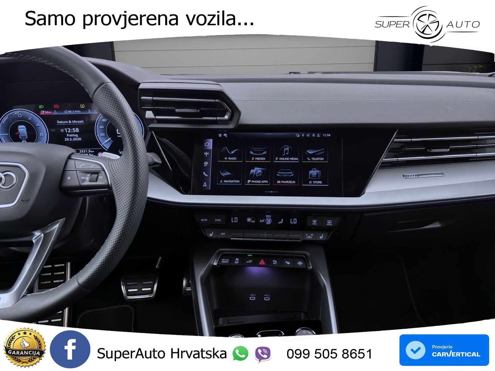 Audi A3 allstreet 40 TFSIe (204 KS) S tronic S line LED+GR SJED+ACC