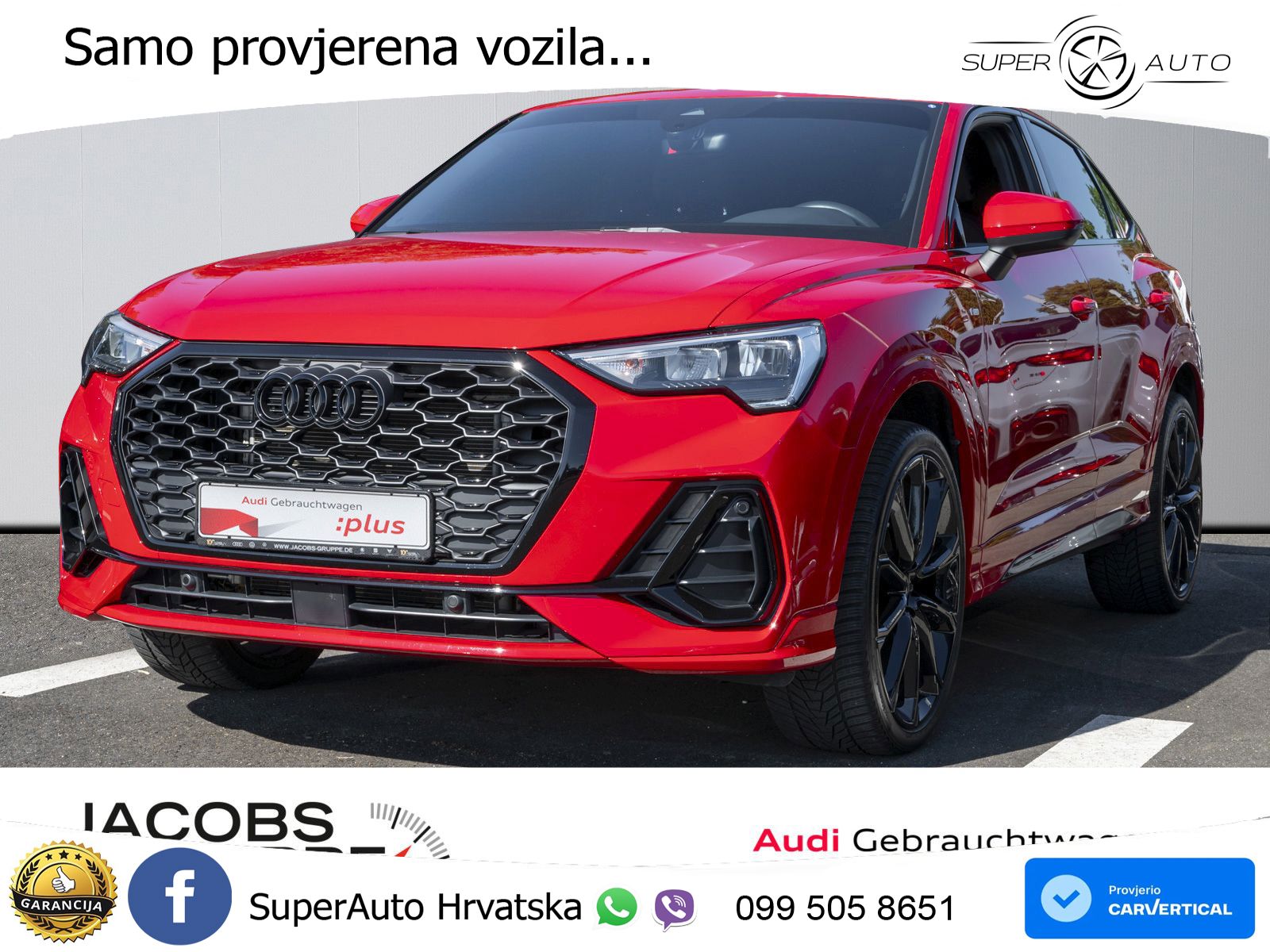 Audi Q3 II Sportback 35 TFSI (150 KS) S line