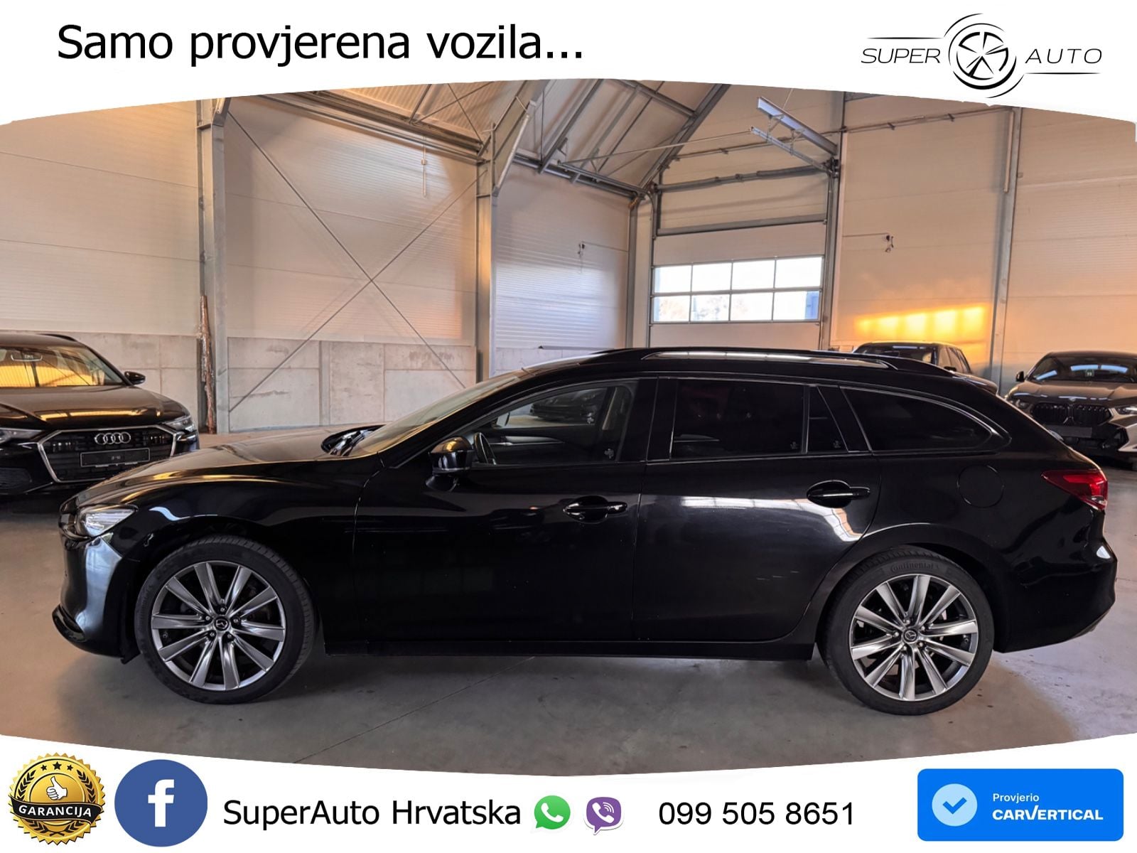 Mazda 6 Sport Combi 2.2 SKYACTIV-D (184 KS) SKYACTIV-Drive LED+GR SJED+ACC