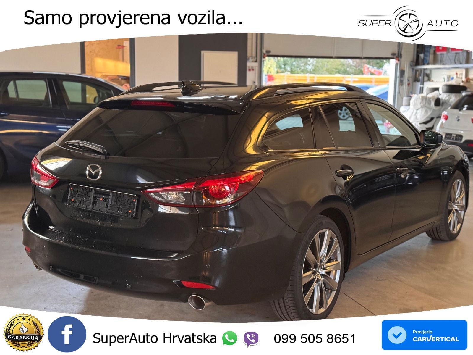 Mazda 6 Sport Combi 2.2 SKYACTIV-D (184 KS) SKYACTIV-Drive LED+GR SJED+ACC