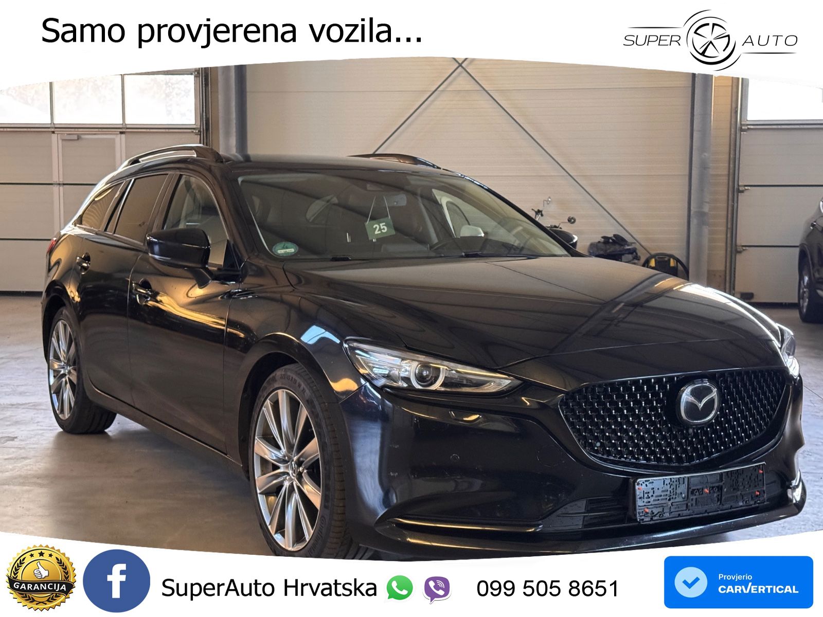 Mazda 6 Sport Combi 2.2 SKYACTIV-D (184 KS) SKYACTIV-Drive LED+GR SJED+ACC