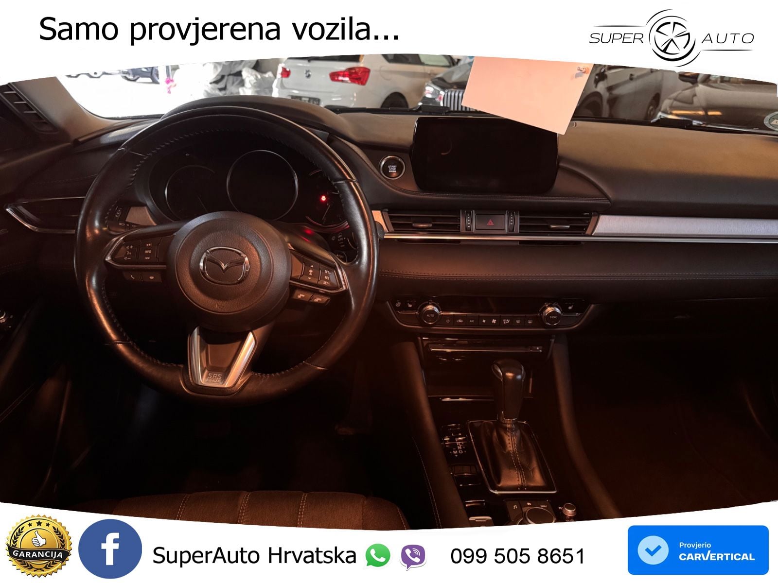 Mazda 6 Sport Combi 2.2 SKYACTIV-D (184 KS) SKYACTIV-Drive LED+GR SJED+ACC