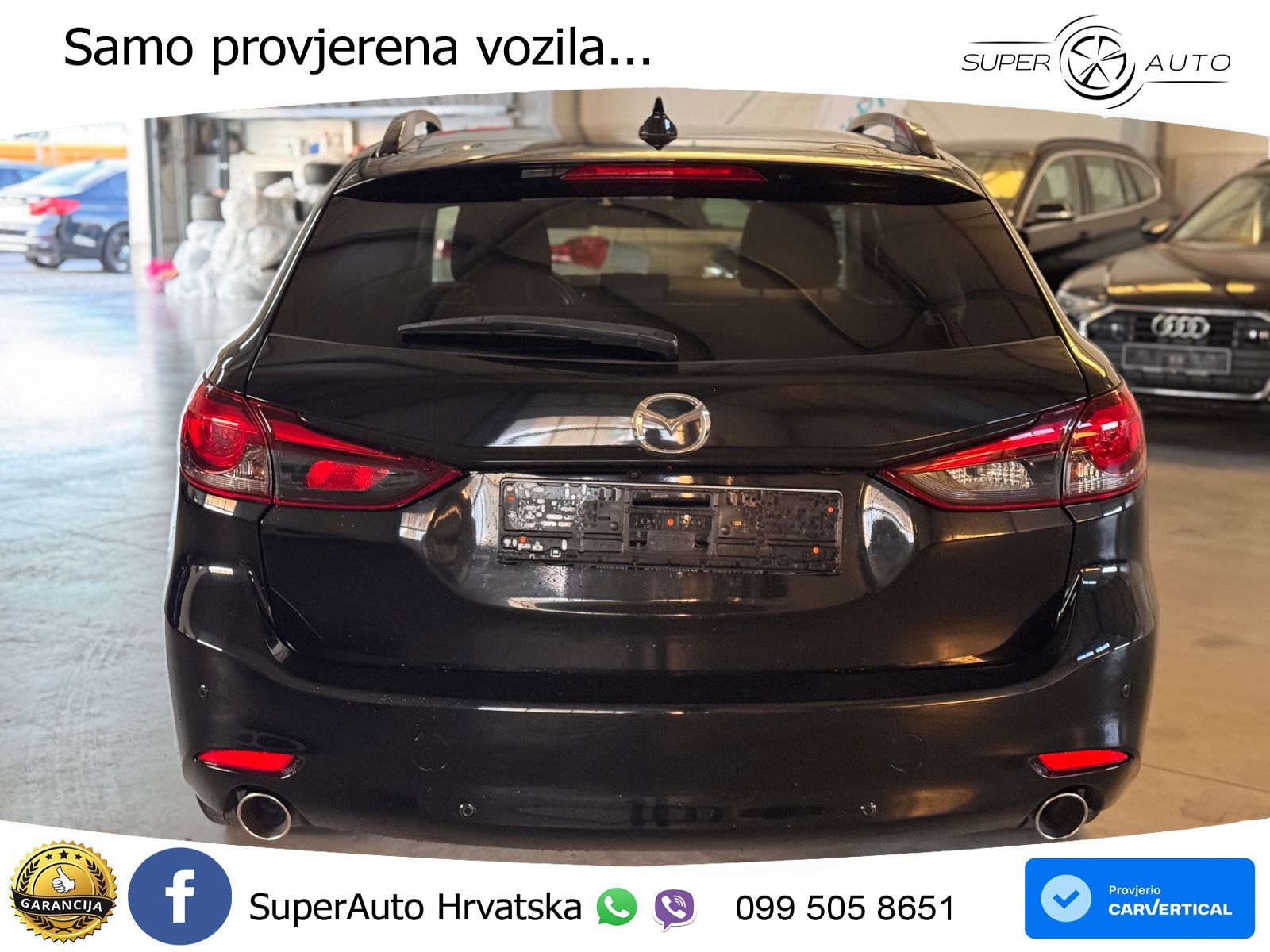 Mazda 6 Sport Combi 2.2 SKYACTIV-D (184 KS) SKYACTIV-Drive LED+GR SJED+ACC