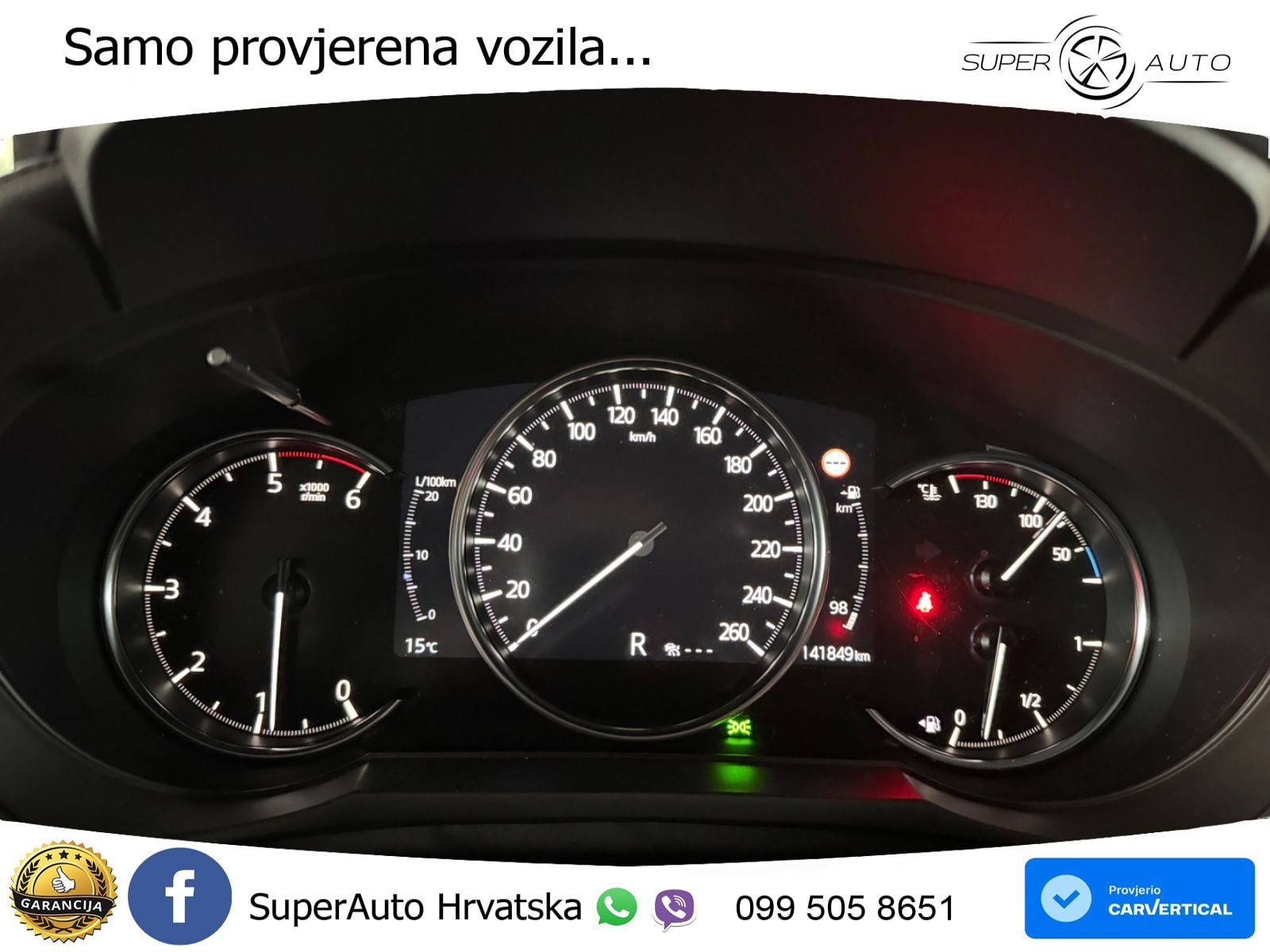 Mazda 6 Sport Combi 2.2 SKYACTIV-D (184 KS) SKYACTIV-Drive LED+GR SJED+ACC