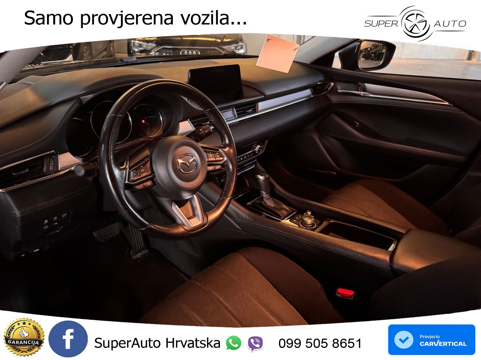 Mazda 6 Sport Combi 2.2 SKYACTIV-D (184 KS) SKYACTIV-Drive LED+GR SJED+ACC