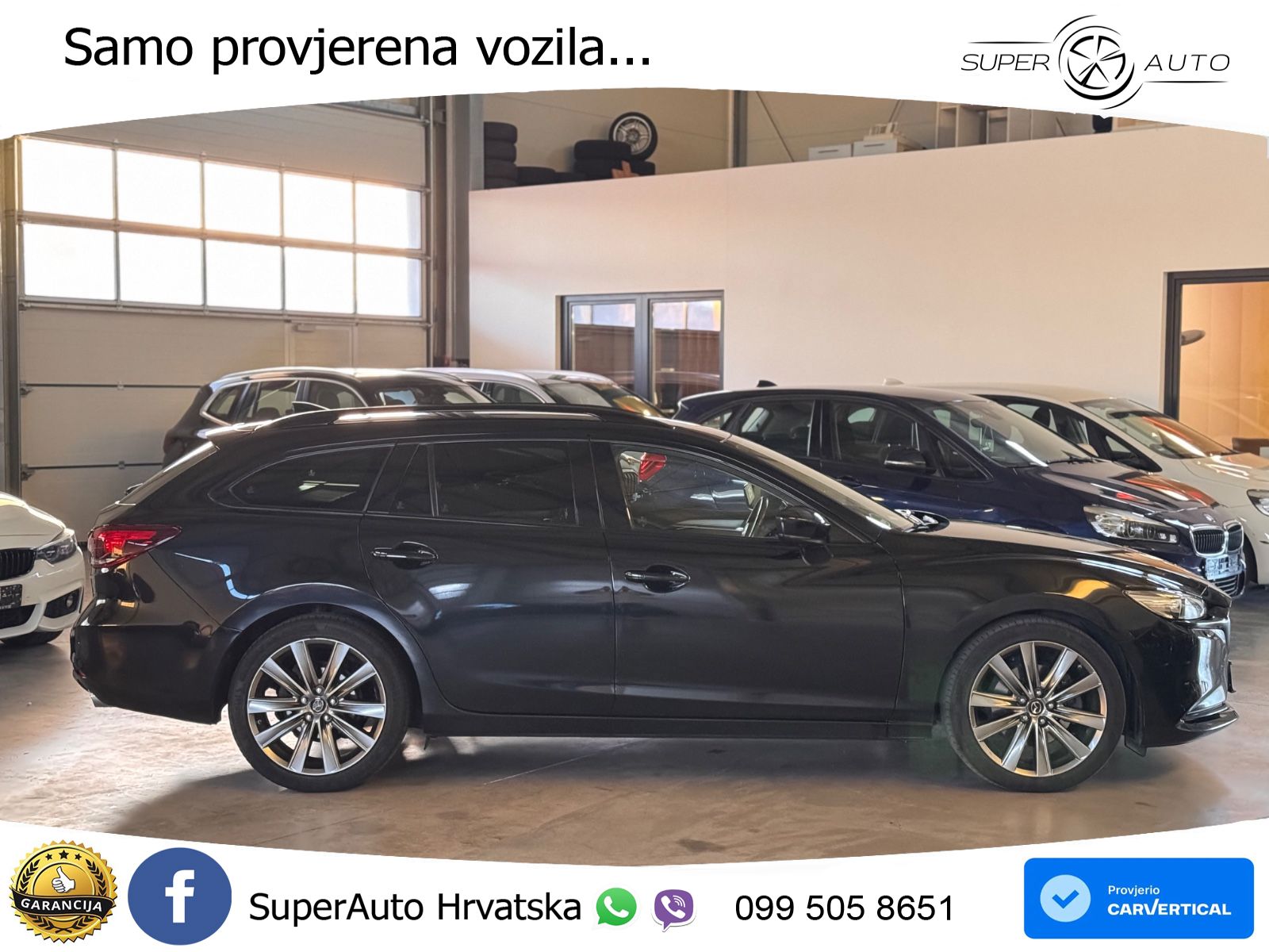 Mazda 6 Sport Combi 2.2 SKYACTIV-D (184 KS) SKYACTIV-Drive LED+GR SJED+ACC